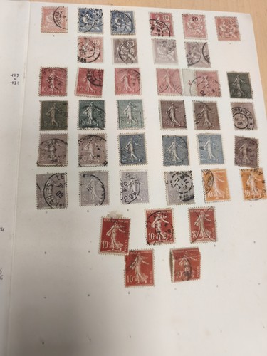 Lot timbres france oblitérés - france,