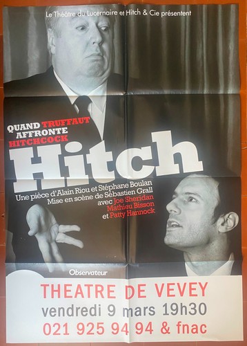 Affiche théâtre vevey - théâtre,