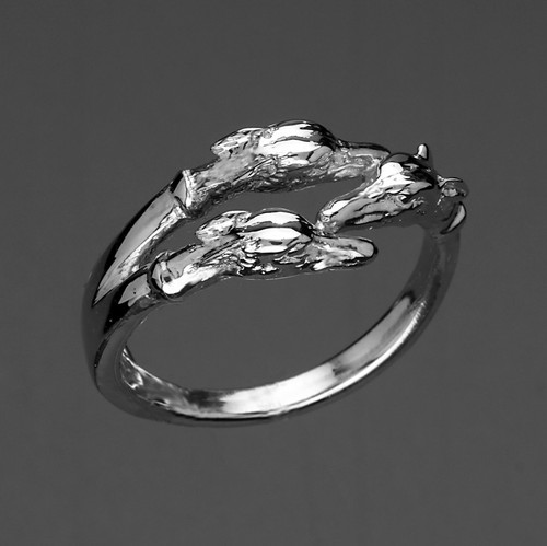 Bague chien lévrier whippet - chien,