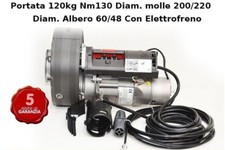 Moteur Pour Rideau de Fer Store Vanne Garage Capacité 120KG Avec Frein