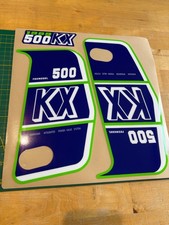 AUTOCOLLANTS KAWASAKI 500 KX