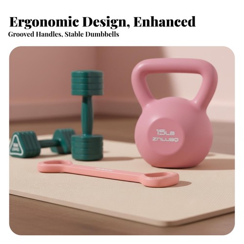 Ensemble haltères kettlebell - haltères,