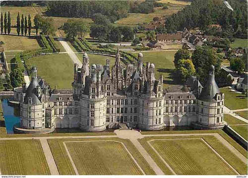 Carte postale chambord - postale,