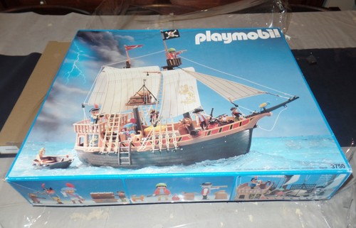 Playmobil bateau pirates - -,