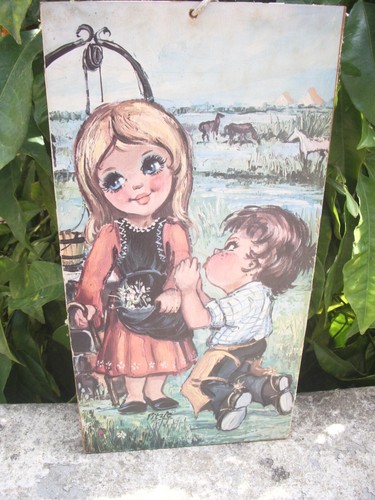 Tableau poulbot vintage - poulbot,
