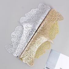 Set De 4 PVC Table Ginkgo Forme Feuille à Manger Cuisine Lieu Tapis Décor