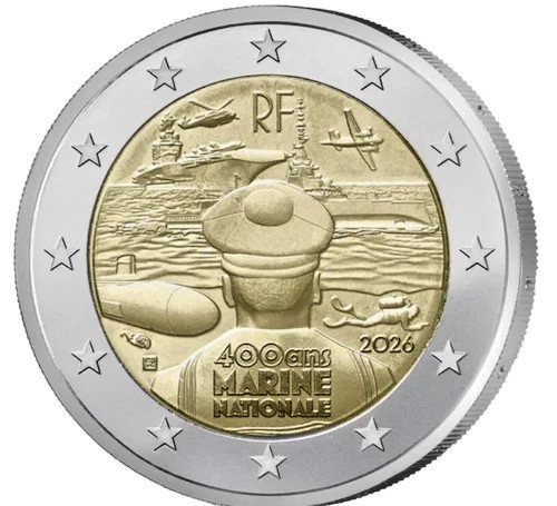Pièce commémorative euro - 2,