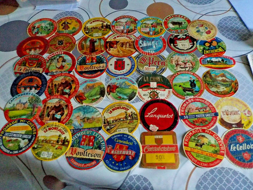 Etiquette ancienne fromage - ancienne,