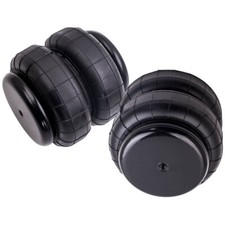 2pc Air Suspension pneumatique Bellow bag standard 2500 lb 1/2 "NPT simple port