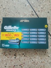 Lot 15 Lames GILLETTE MACH3  Recharge de Rasoir Pack Gillette Match ORIGINAL*•`