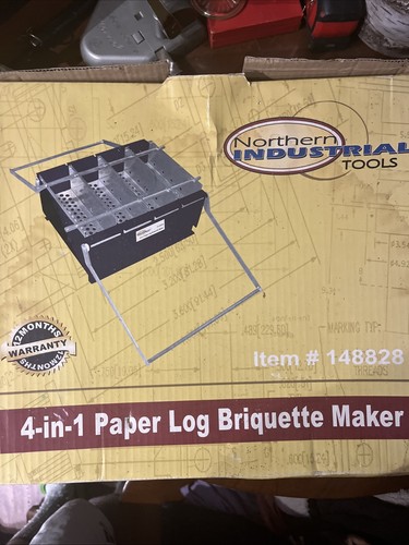 Vintage paper log - in,