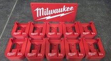 Lot De 10 Supports Pour batteries MILWAUKEE M18