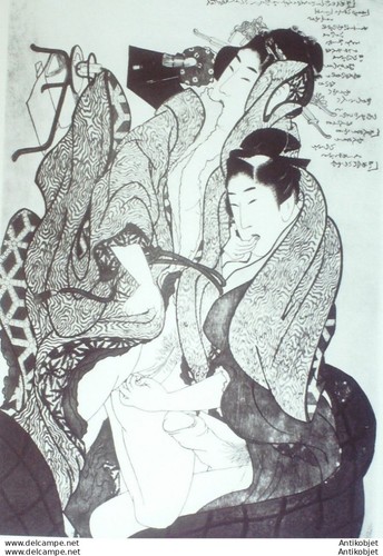 Estampe japonaise katsubika - estampe, (katsubika