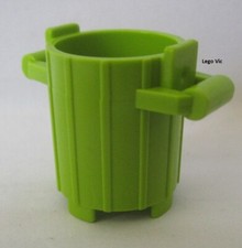 Lego 2439 Container Lime Poubelle Belville 5962 MOC -A70