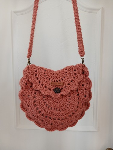 Sac rond bohème crochet - sac,
