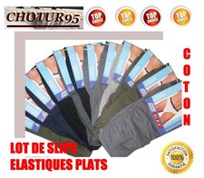 Lot De 6 ou 12 Slips Coton