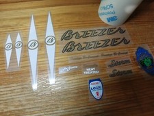 Ensemble d'autocollants vinyle champion du monde des années 90 Breezer Storm ...