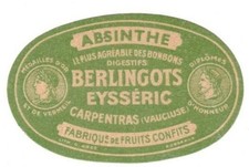Ancienne étiquette Absinthe