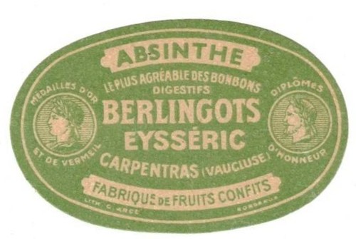 Ancienne étiquette absinthe - ancienne,