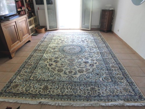 Grand tapis persan naïn - grand,