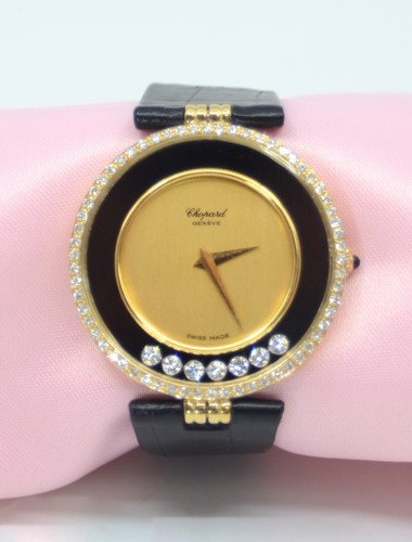 Montre chopard jaune 18k - montre,