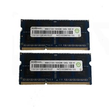 Ramaxel 2X 8GB 2Rx8 PC3-10600S DDR3-1333Mhz SODIMM mémoire portable RAM 1.5V