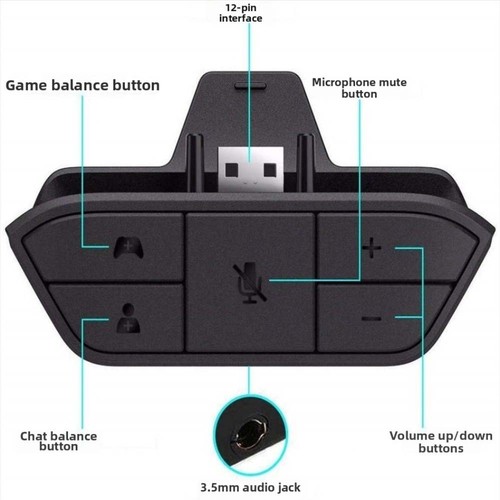 Adaptateur casque pour - casque, xbox