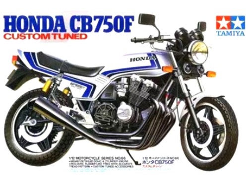 Tamiya honda cb750f custom - honda,
