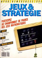 MAGAZINE JEUX & STRATEGIE