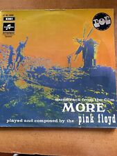 Disque vinyl Pink Floyd « More », movie score , 1969, French press 