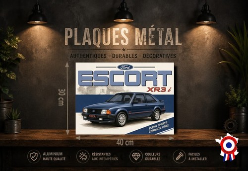 Plaque métal vintage - , ford