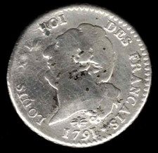 15 Sols Louis XVI - Type Français - 1791 Atelier D