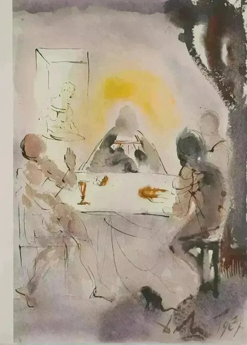 Salvador dali lithographie - dali,