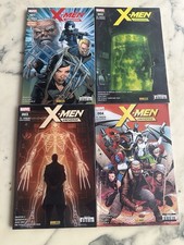 LOT COMPLET 4 COMICS X-MEN UNIVERSE DU 1 AU 4 MARVEL PANINI 2017