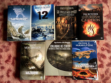 LOT DE 7 LIVRES – BRAGELONNE / GF – Fantasy, SF, Fantastique