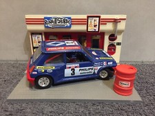 DIORAMA 1/24 RENAULT 5 TURBO  RALLY DE CORSE BURAGO R5