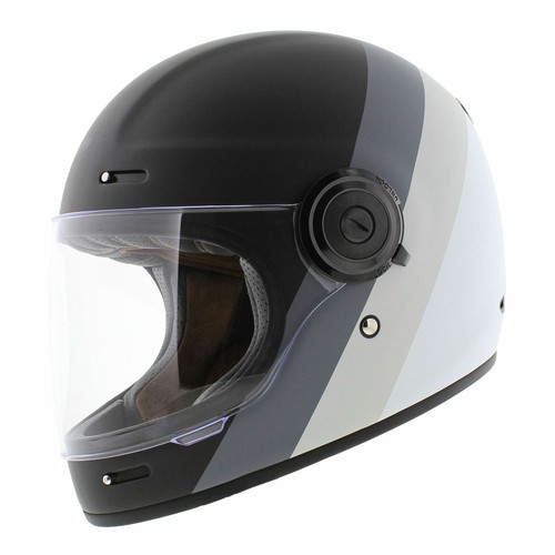 Casque moto intégral vintage