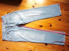 Jean homme bleu marque RG 512 Authentic Garment100% cotonbraguette boutonnée