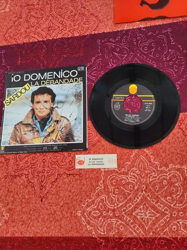 45t michel sardou io - sardou, "io