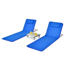 2 x Matelas de Plage Pliables