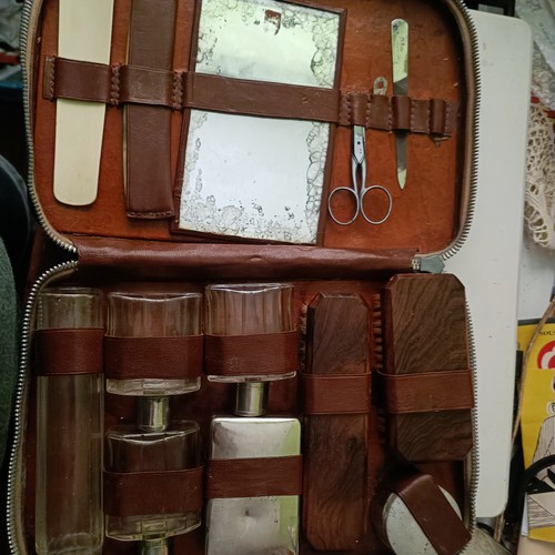 Trousse toilette vintage - trousse,