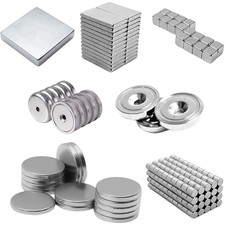 100 x aimants carrés super