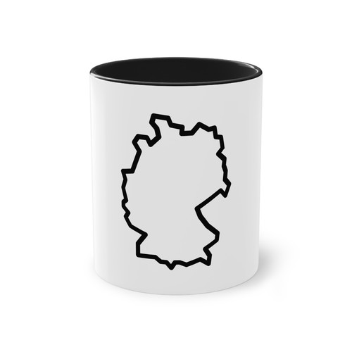 Mehrfarbige kaffeetassen mit - kaffeetassen,