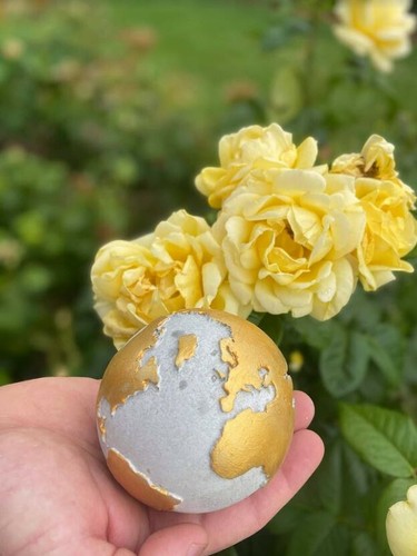 Globe décoratif planète