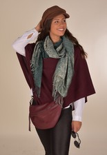 Femmes demi-lune Crossbody Sac