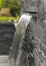 cascade piscine design : 90 cm acier inox     Oise