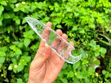 Pointe de flèche tête de lance à lame de quartz cristal 6 pouces | Cristal At...