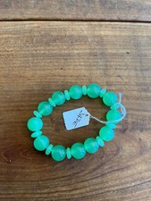 bijoux bracelet vintage N417 jade