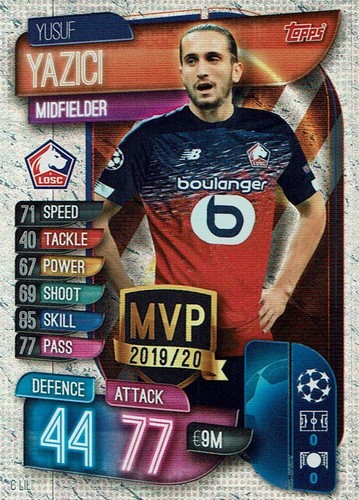 Topps match attax ligue - match, des
