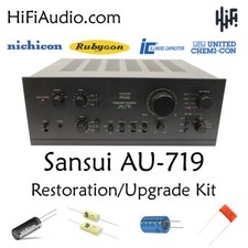 Sansui AU-719 rebuild